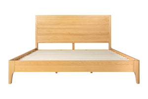 VIG Furniture Modrest Seattle - Modern Natural Oak Bed VGWD-SEA-QBKB-BED