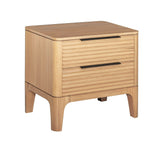 VIG Furniture Modrest Seattle - Modern Natural Oak Nightstand VGWD-SEA-BST02