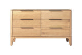 VIG Furniture Modrest Seattle - Modern Natural Oak Bedroom Set VGWD-SEA-QBKB-SET