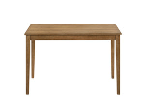 English Elm Kayee Weathered Oak 5PC Dining Set with Padded Cushions, Oak Veneer Table, Durable Composite Wood Finish B2726P276739