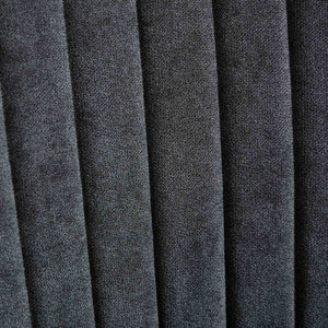 English Elm Rayon High-Back Dining Chair Set with Plush Flocking Upholstery, Rebound Sponge Comfort, Solid Wood Legs Black W1143P233646