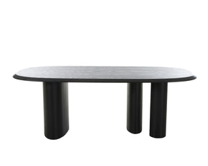 VIG Furniture Modrest Summit - Modern 87" Black Ash Dining Table VGOD-LZ-342DT-A