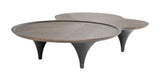 VIG Furniture Modrest Beulah - Modern Free Form Dark Ash Coffee Table VGOD-LZ-319C-COF