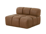 VIG Furniture Divani Casa Everest - Modern Brown Leather Modular Sectional Sofa VGOD-ZW-23118-SET