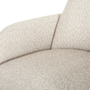 VIG Furniture Cando Fully Upholstered Beige Linen Dining Chair With Windsor Back, Plush Foam, Solid Wood Frame (98) VGOD-ZW-23097-BGE