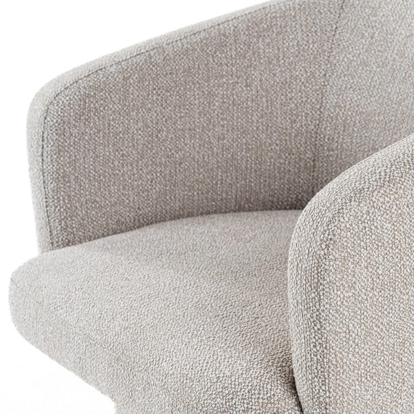 VIG Furniture Linton Fully Upholstered Light Grey Dining Chair With Windsor Back, Ash Frame, Foam Seat Comfort VGOD-ZW-23092-LTGRY
