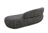 VIG Furniture Divani Casa Lakota - Modern Dark Grey Fabric Curved Sectional Sofa VGOD-ZW-23044-DKGRY