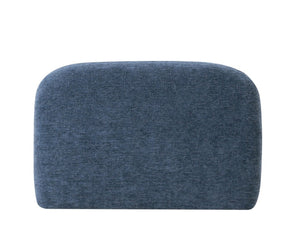 VIG Furniture Forman Modern Blue Modular Armless Sectional Seat — Plush Foam, Solid Ash Frame, Flexible Configurations VGOD-ZW-23029-ARM