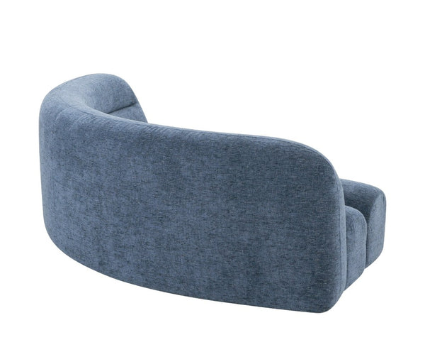 VIG Furniture Forman Curved Blue Modular Corner Sectional — Modern Rounded Back, Plush Foam Comfort, Durable Frame VGOD-ZW-23029-CRN