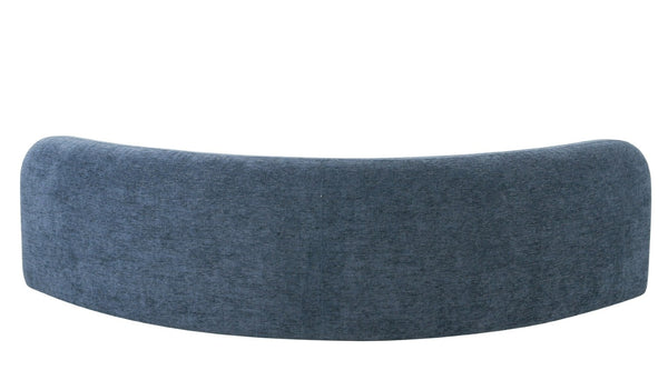 VIG Furniture Forman Curved Blue Modular Corner Sectional — Modern Rounded Back, Plush Foam Comfort, Durable Frame VGOD-ZW-23029-CRN