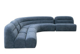 VIG Furniture Divani Casa Forman - Modern Blue Fabric Modular Corner Sectional Seat VGOD-ZW-23029-CRN