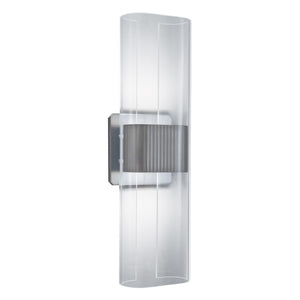 Gem 17'' High Integrated LED Sconce - Brushed Nickel 8165-BN-CA Norwell