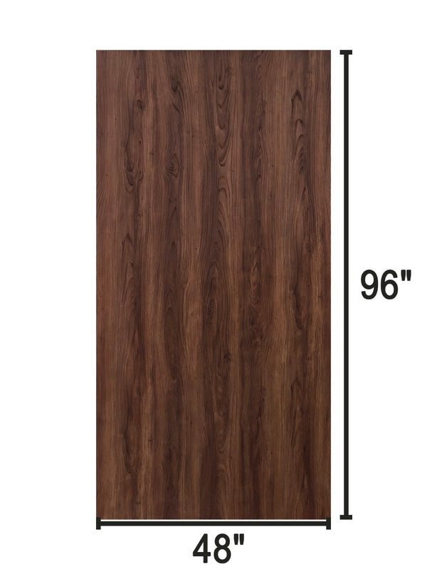 English Elm 1/4 in Mdf Wall Panels Light Gray Textured Grain Finish for Accent Walls 30 Pack B2763P494312