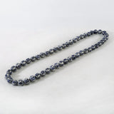 Lilys 30" Long Large  Blue And White Porcelain Beads 8168-BW