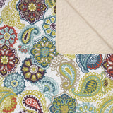 Mi Zone Tamil Global Inspired Quilted Throw MZ50-275 Multi