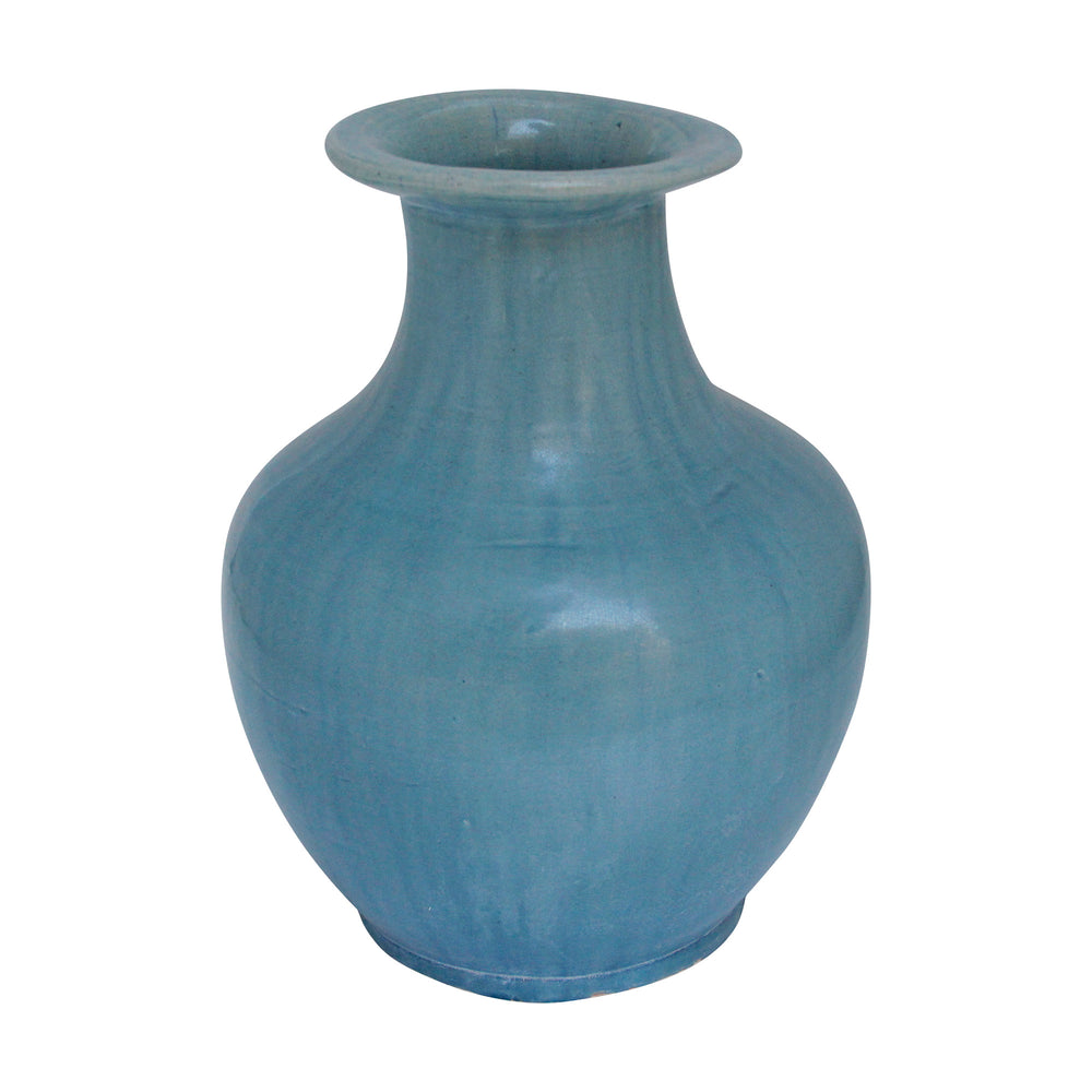 Lilys Green Vintage Style Vase (Color Vary) 8174