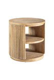 VIG Furniture Modrest Jacobson - Modern Natural Acacia End Table VGWD-LYO-BF2D