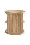 VIG Furniture Modrest Jacobson - Modern Natural Acacia End Table VGWD-LYO-BF2D