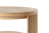 VIG Furniture Modrest Jacobson - Modern Natural Acacia End Table VGWD-LYO-BF2D