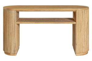 VIG Furniture Modrest Jacobson - Modern Natural Acacia Console Table VGWD-LYO-LT2