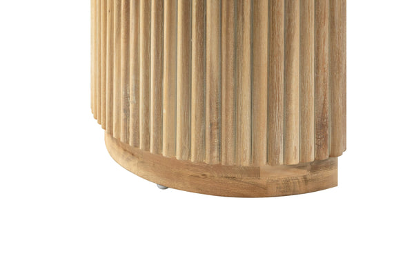 VIG Furniture Modrest Jacobson - Modern Natural Acacia Console Table VGWD-LYO-LT2