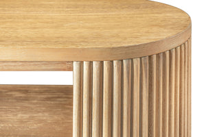 VIG Furniture Modrest Jacobson - Modern Natural Acacia Console Table VGWD-LYO-LT2