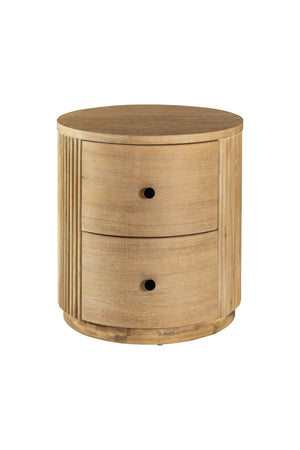 VIG Furniture Modrest Jacobson - Modern Natural Acacia Nightstand VGWD-LYO-BST02