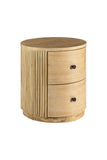 VIG Furniture Modrest Jacobson - Modern Natural Acacia Nightstand VGWD-LYO-BST02