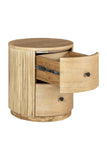 VIG Furniture Modrest Jacobson - Modern Natural Acacia Nightstand VGWD-LYO-BST02