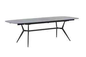 VIG Furniture Modrest Suzie - Modern Ceramic + Black Ash Extendable Dining Table VGDW3013-08