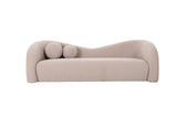 VIG Furniture Divani Casa Calico - Contemporary Beige Fabric 3-Seat Sofa VGOD-ZW-22019-3S-BGE