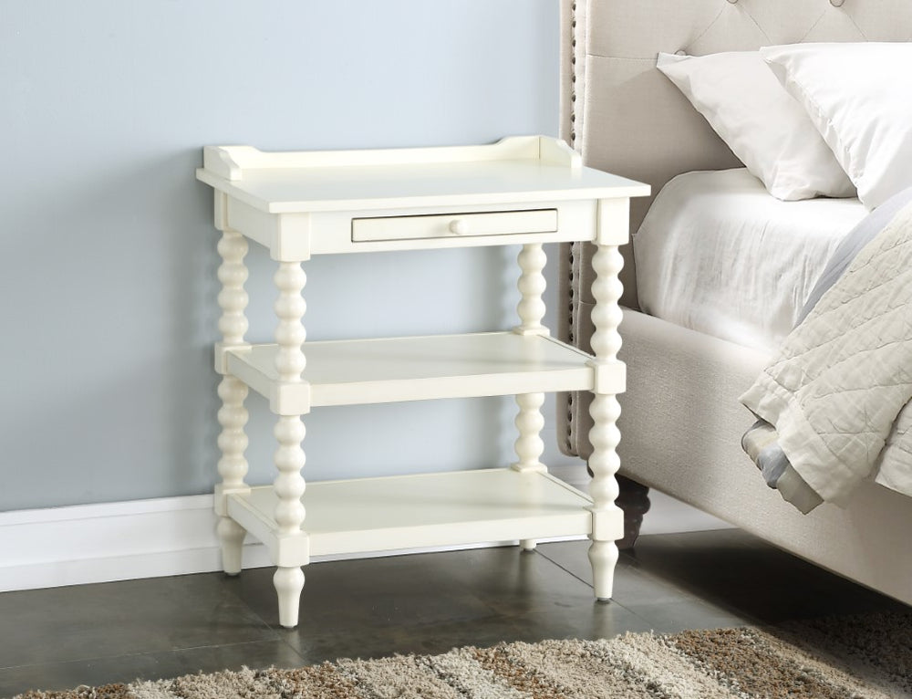 Comfort Pointe Averly Antique White Nightstand Antique White