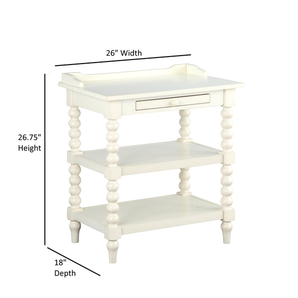 Comfort Pointe Averly Antique White Nightstand Antique White