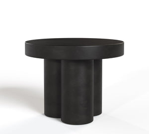 VIG Furniture Modrest Bruni - Modern Black Concrete End Table VGGR-623860-BLK