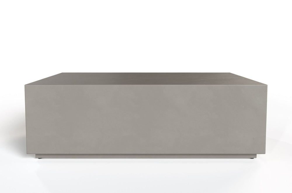 VIG Furniture Modrest Fresno - Modern Grey Concrete Coffee Table VGGR-689980-GRY