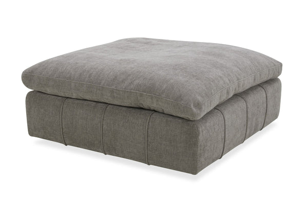 VIG Furniture Divani Casa Vicki - Modern Grey Fabric Ottoman VGKK-KF.8033-OTTO-GRY