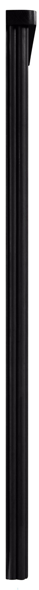 Meridian Furniture Astrid Fluted Wood Frame Wall Mirror for Stylish Contemporary and Modern Home Interiors Black 818Black-M