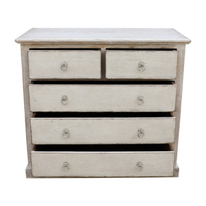 Lilys Amalfi Two Tones Dresser Five Drawres Antique Off White 38X19X35 81920010
