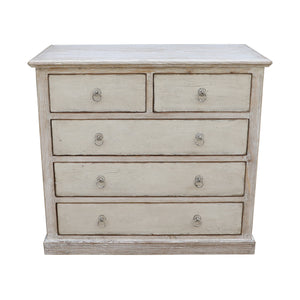 Lilys Amalfi Two Tones Dresser Five Drawres Antique Off White 38X19X35 81920010