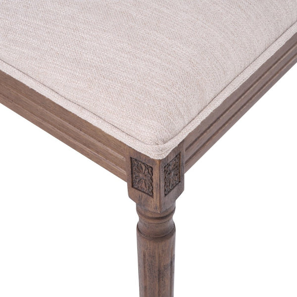 English Elm [set of 2] Cane Back Dining Chairs Rubberwood Fluted Legs French Provincial Style N767P263677B