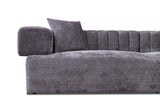 VIG Furniture Divani Casa Moreno - Modern Grey Fabric 4-Seater Sofa VGAH-SF2034-GRY