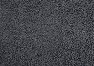 English Elm Luxury Boucle Accent Chair with High-Density Foam, Curved Mid-Century Design, Plush Seat Comfort Dark Gray 26.5 L x 29.5 W x 22 H B011P283279