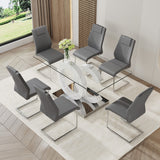 7-Piece Dining Set: 63