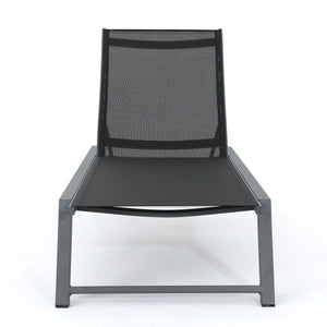 English Elm Christopher Knight Home® - Myers Chaise Lounge Set - Stylish, Adjustable, Weather-Resistant Loungers For Outdoor Relaxation 61407.00BBLKMP2