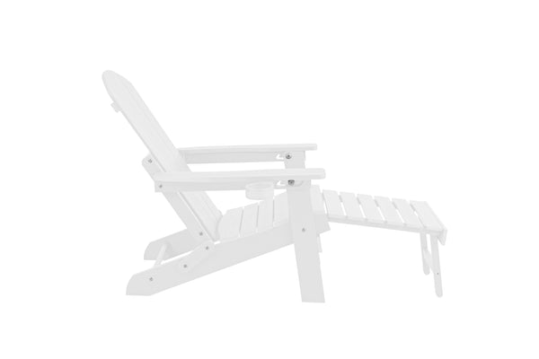 English Elm Lounge Outdoor Chair - All-Weather Comfort, Wood-Like Design With Durable Hips & Stainless Steel Accents W2085P362970