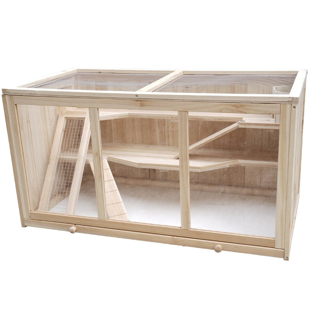 English Elm Outdoor Solid Fir Vertical Storage Shed with Lockable Door Asphalt Roof and Two Shelves W1431P483786