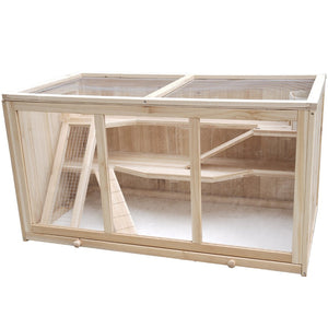 English Elm Outdoor Solid Fir Vertical Storage Shed with Lockable Door Asphalt Roof and Two Shelves W1431P483786