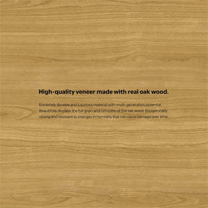 English Elm Lowry Large Desk Oak Veneer with Metal Legs — 72" Handcrafted Workstation with Keyboard Tray & Deep Drawers B136P283764