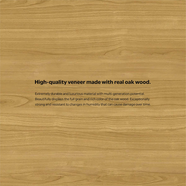 English Elm Lowry Large Desk Oak Veneer with Metal Legs — 72" Handcrafted Workstation with Keyboard Tray & Deep Drawers B136P283764