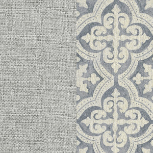 English Elm Veronica Tufted Linen Loveseat with Nailhead Trim and Curved Back for Parlor Style B062P357780